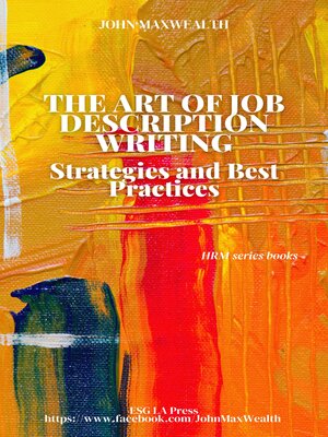 cover image of The Art of Job Description Writing